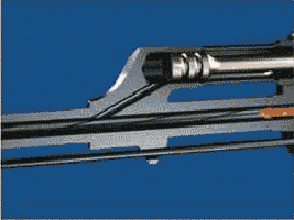 GUNS!!!!. /missiles.. I guess no one else noticed the one gif is reversed, giving the guy in the helicopter a magic puti-together gun.