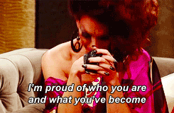 Santa loves everyone. I love you as much as Santa's Red Sack of Gifts.. This is really nice, but I still think the son looks ridiculous, even if he is gay.