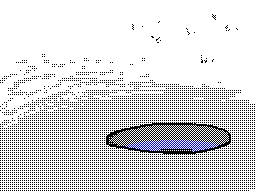 Wailord. .. Lances face when