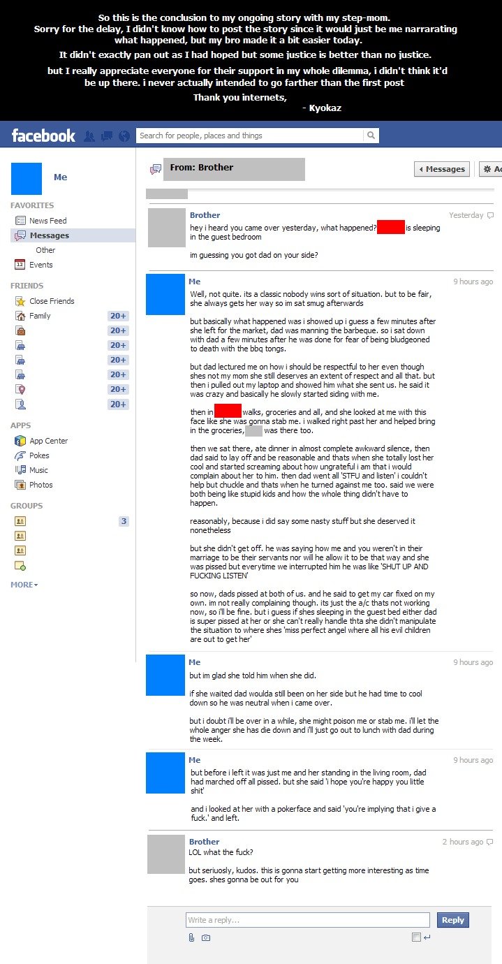 (3) Facebook (3) Facebook. So this is the part 3 of my ongoing story. Hope you enjoyed. Part 1: /funny_pictures/3893289/1+Facebook/ Part 2: /funny_pictures/3896672/2+Faceboo