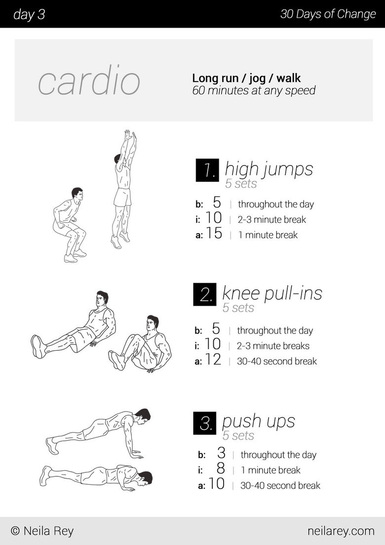 30-day Calisthenics/Cardio Exercise. predicting more favourites than thumbs. visual workout guides I routines for your fitness level Malte Training: Plank Stopw