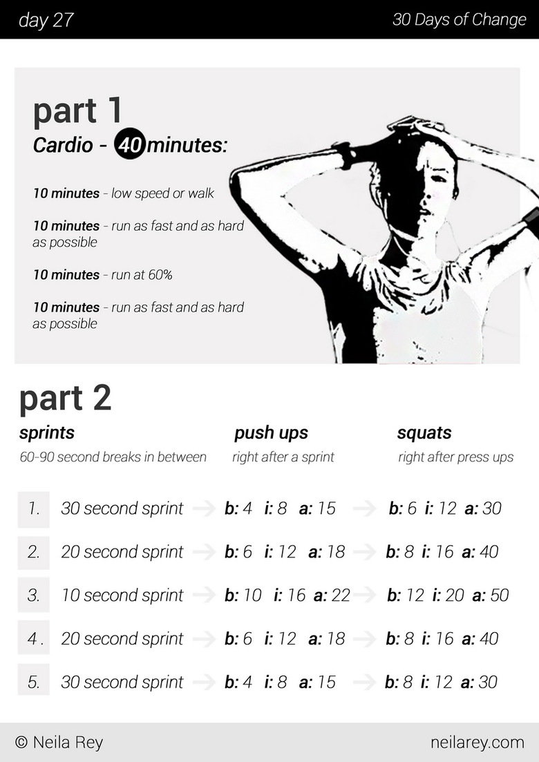 30-day Calisthenics/Cardio Exercise. predicting more favourites than thumbs. visual workout guides I routines for your fitness level Malte Training: Plank Stopw