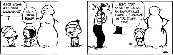 Calvin&Hobbes Snowmen Comp. Stay tuned for more C&amp;H comps!.. >not getting the best ones