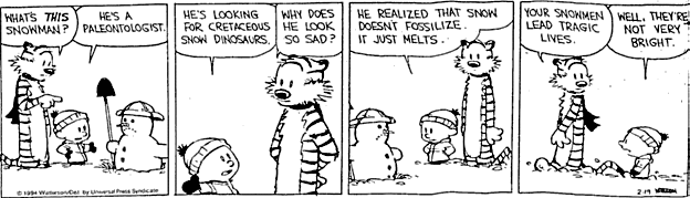 Calvin&Hobbes Snowmen Comp. Stay tuned for more C&amp;H comps!.. >not getting the best ones