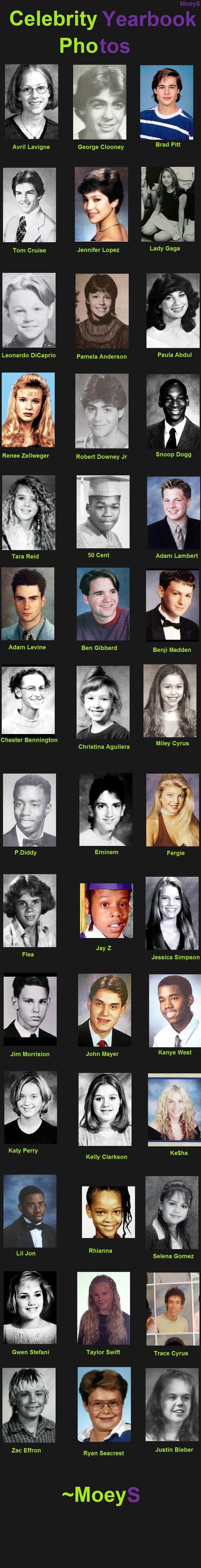 Celebrity Yearbook Photos Celebrity Yearbook Photos. PART 2: /funny_pictures/1205176/Celebrity+Yearbook+Photos+Part+2/<br /> PART 3:/funny_pictures/1211306/Celebrity+Yearbook+Photo