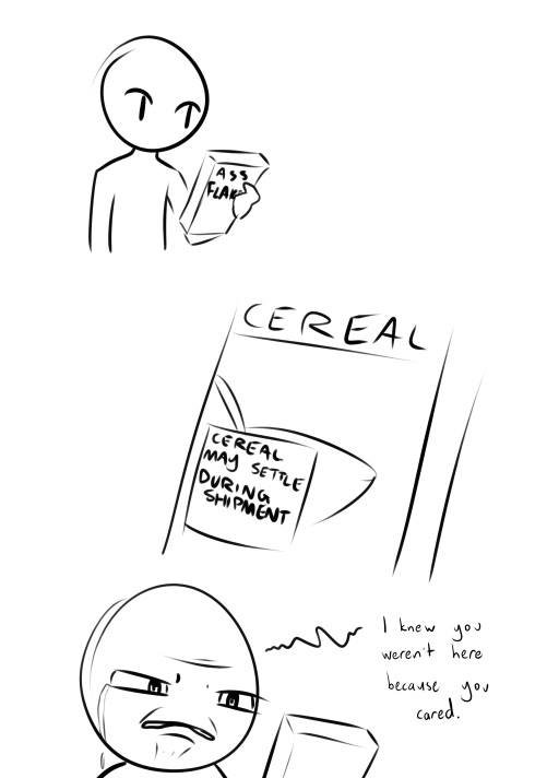 Cereal Memes To Die For. OC from Darby www.facebook.com/burntsheep?fref=photo.
