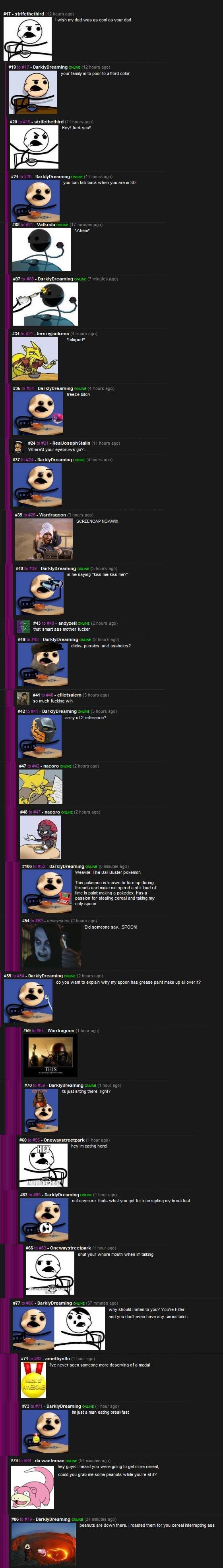 Cereal Guy Thread Cereal Guy Thread. Thanks to everyone involved and everyone who helped get this to the front page. Happy you guys liked it.<br /> Everyone's been asking f