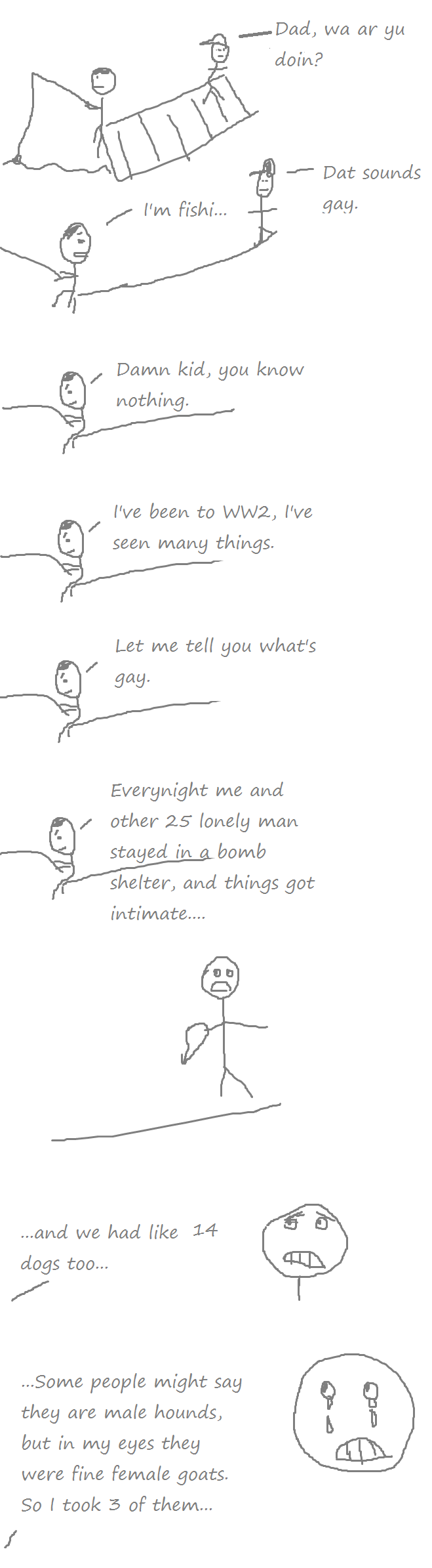 Check the Description Check the Description. This is my comic with a rather bad drawing. We have very good commenters, very good artists; maybe we should find a better way to use the