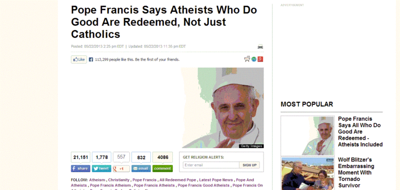 coexistence is possible part 2 coexistence is possible part 2. Part one here: /funny_pictures/4541115/co-existion+is+possible/ All mighty source here: www.huffingtonpost.com/2013/05/22/pope-f