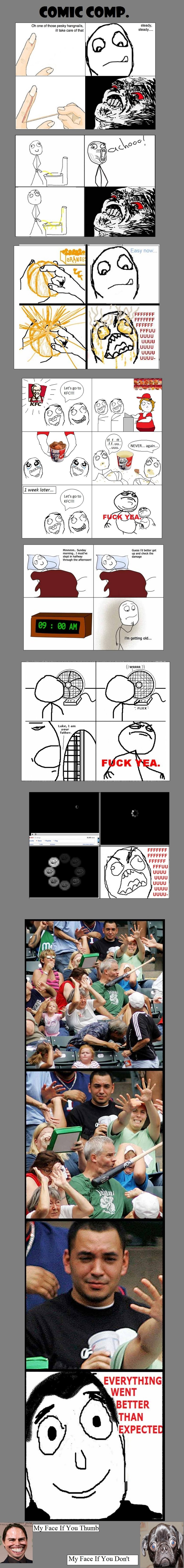 Comic Comp. Comic Comp.. Thanks For the Front Page, I Love all of you!!!!! Heres the second one: /funny_pictures/2112602/Comic+Comp+2/. on one WWTF. pesky hangnails. fl can