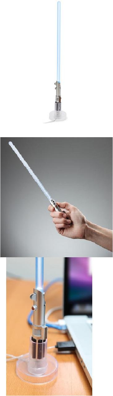 coolest thing ever coolest thing ever. lightsaber lamp<br /> u can even take the lightsaber off the base and it glows!!!!<br /> got all these from www.thinkgeek.com.