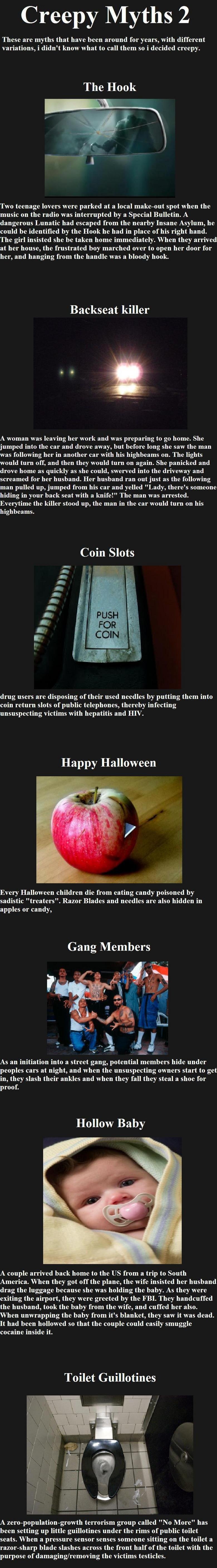 Creepy Myths 2 (rp) Creepy Myths 2 (rp). A guy named Blazeone has been reposting my myths with my permission, because so many new people have not seen them, and he hasnt reposted o