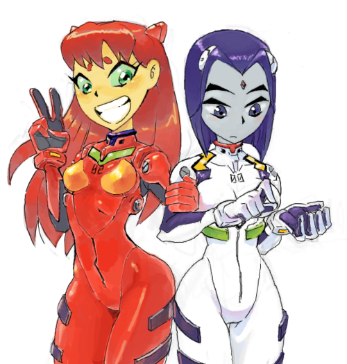 crossovers crossovers. Teen Titans Go & Evangelion Power Puff Girls & kill la kill watamote & wacky races looney tunes & kill la kill don't lose your way s