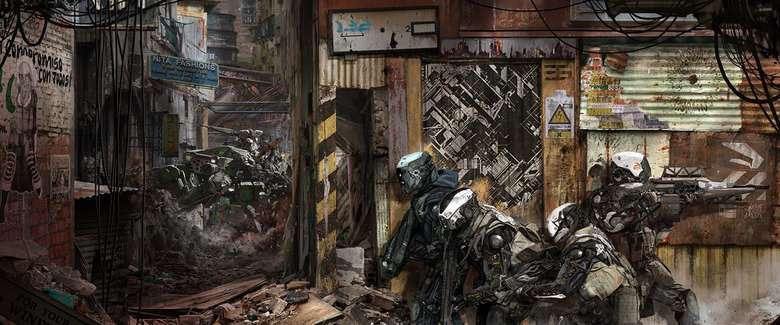 Cyberpunk/Future Wallpapers Week 1. Week 1 in my series of art/wallpapers or whatever. Give me thumbs to motivate me to do this more. Some images may be scaled 