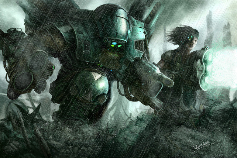 Cyberpunk/Future Wallpapers Week 1. Week 1 in my series of art/wallpapers or whatever. Give me thumbs to motivate me to do this more. Some images may be scaled 