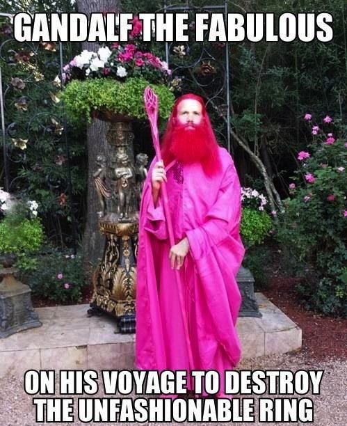 A wizard is never fashionably late, he always arrives exactly when he means to!