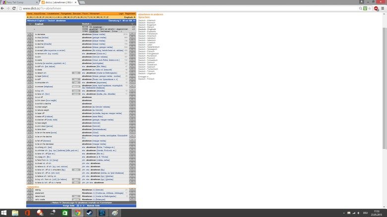 German MAGIC. I saw post about how dificult english can be and i decided to introduce you to german magic... So lets start with the word nehmen 16 page of that,