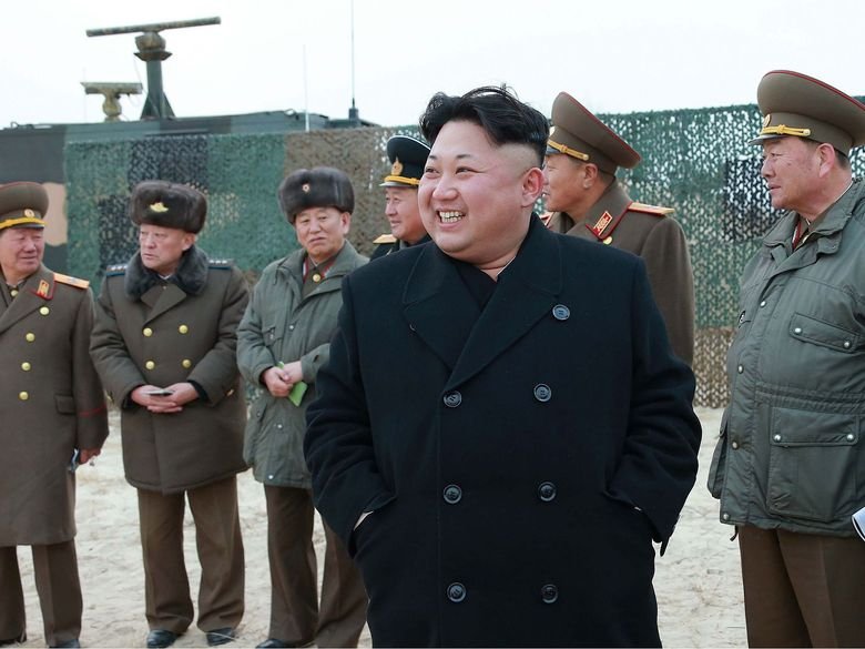 Glorious Admin Comp. Admin making fun of OP with all of his buff handsome friends. Admin delivers a New Year address in Pyongyang on Jan. 1 in this photo releas