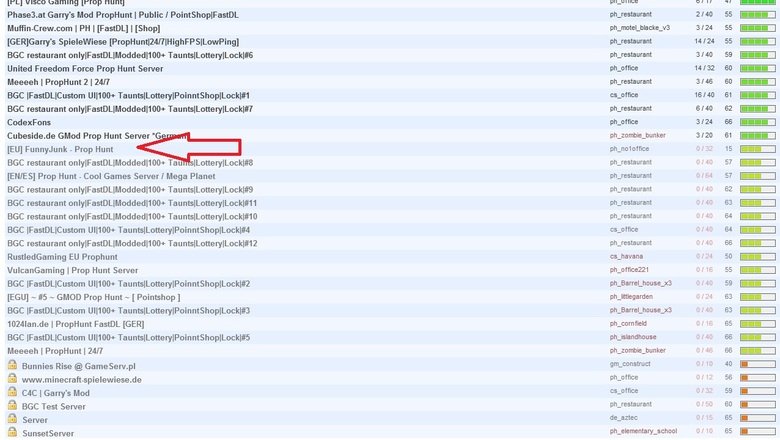 GMOD server. Hey guys, I've seen some of you wanted a GMOD server, so I've set one up. It's only a basic Prop hunt or TTT for now, it used to be my private serv