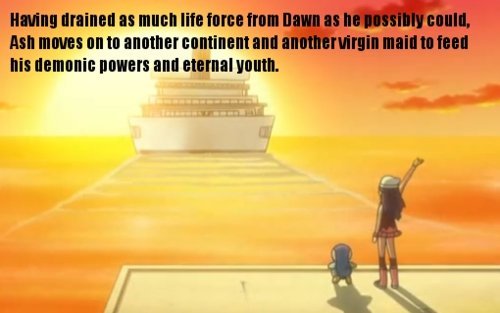 God fucking damn it Ash. No you stupid cunt.