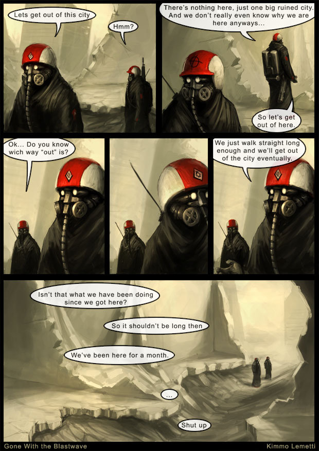 Gone with the Blastwave 8 Gone with the Blastwave 8. These used to be uploaded to funnyjunk frequently a few years ago. They're really quirky and pretty much all the time funny. It's pos