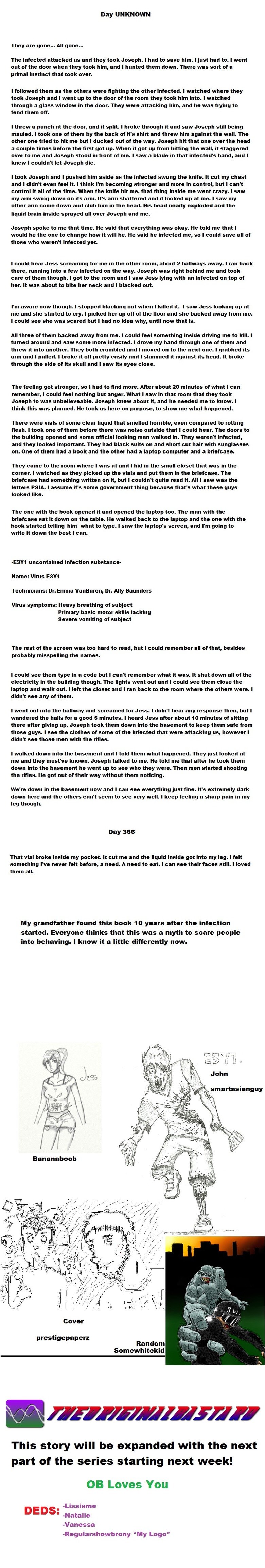 OB's Story pt 16 OB's Story pt 16. -ENLARGE- Thanks for following the series guys! The next one will start next week ;) Part 10: /channel/morbid-channel/OB+s+Story+pt+10/cXDXGpK