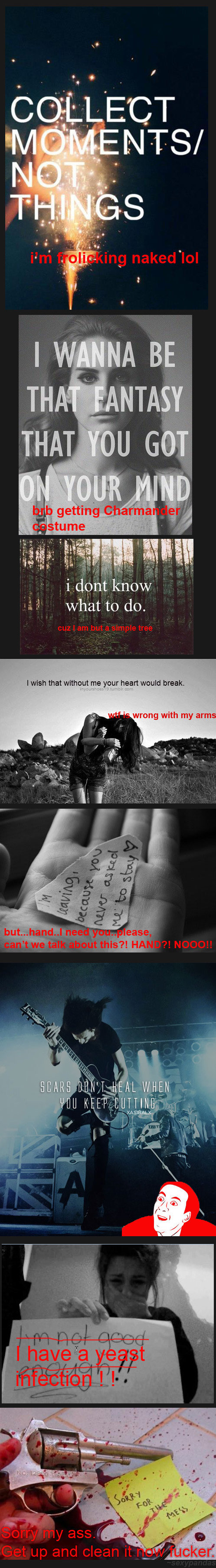 OC anti-emo 3 OC anti-emo 3. link to first one -- /funny_pictures/4016900/OC+anti-emo/ link to second -- /funny_pictures/4036680/OC+anti-emo+2/ . A iii, if what to do. I wish