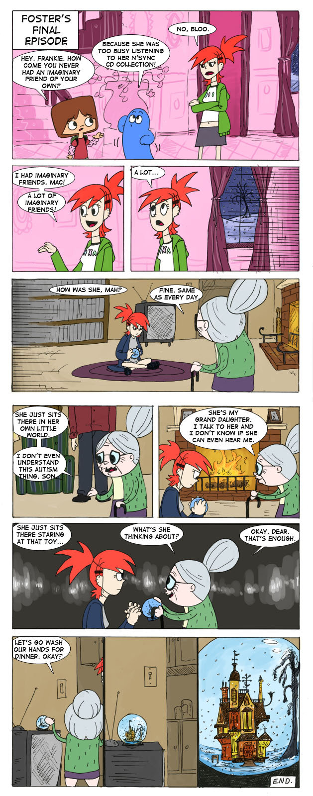 OH GOD NO! OH GOD NO!. I hope this isn't true.....I loved the character Cheese!! While your at it spare a thumb?? Edit: Hi all just came back after the weekend and i have