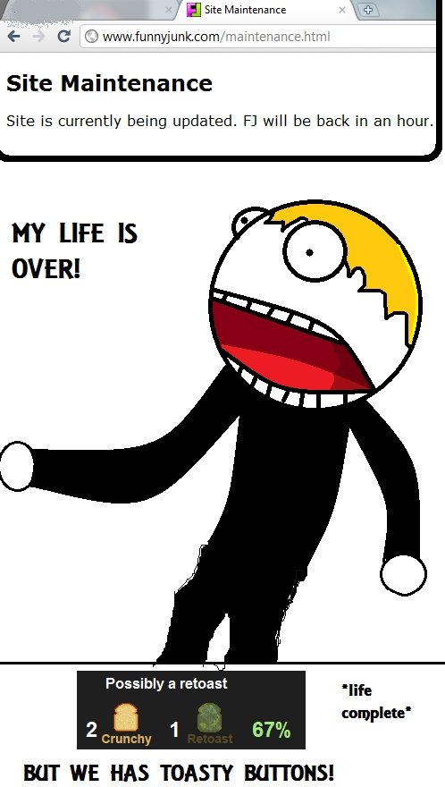 OH NOES (DESCRIPTION) OH NOES (DESCRIPTION). Why not take a look at : /funny_pictures/1950446/BUT+I+SAW+THEM/ Just something I quickly threw together cos I haven't posted in a while.