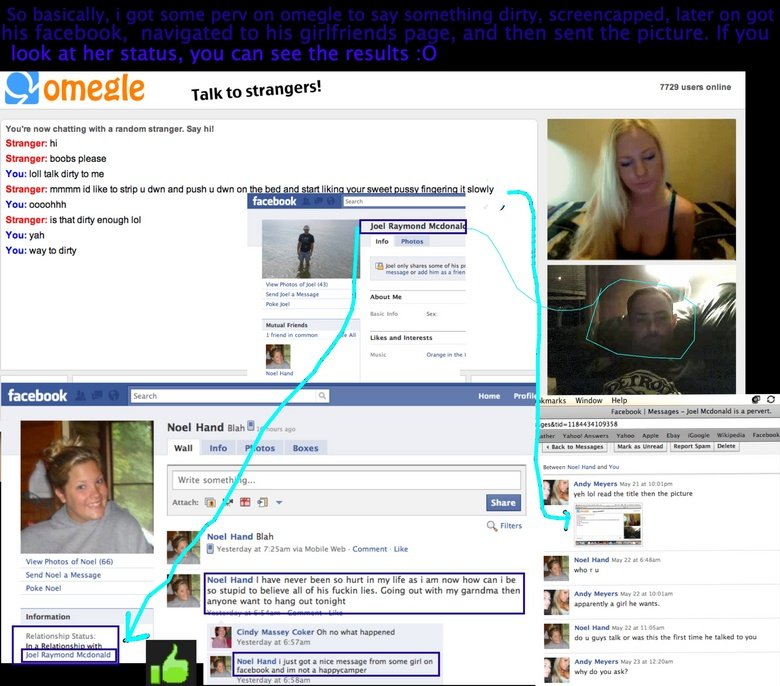 Omegle's Ruined Lives 2 Omegle's Ruined Lives 2. the sequel.<br /> For those who haven't seen it:<br /> /funny_pictures/714679/Ruining+lives+with+Omegle/<br /> Please