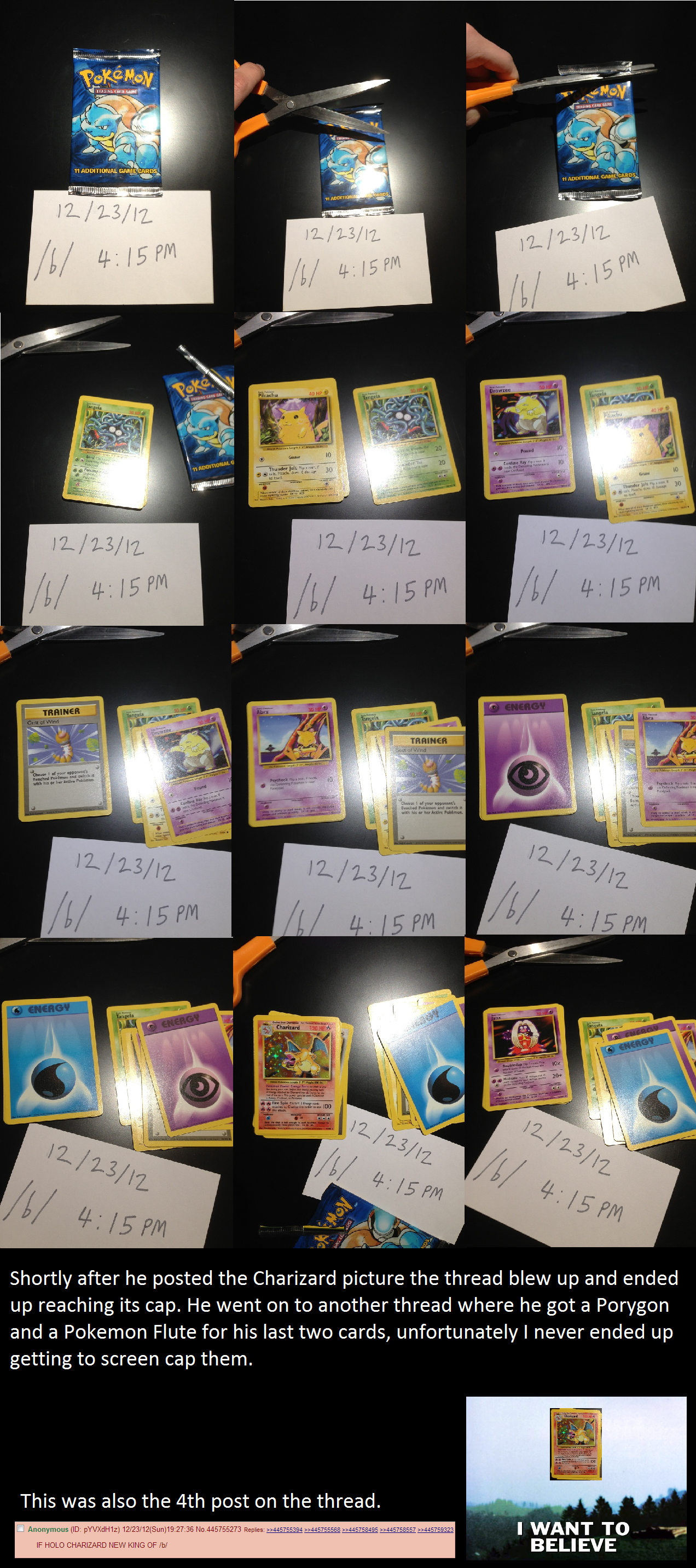 Opening A Blastoise Pack Opening A Blastoise Pack. So I was in the thread when it started last month, I capped all of it from the begenning one at a time. This is OC I hope, I waited a