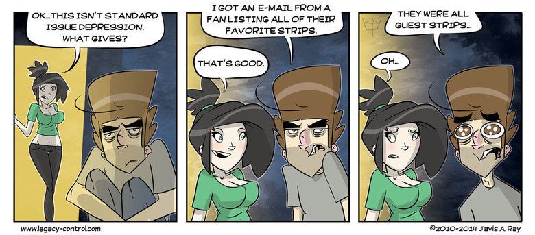 Other creators will understand. Other creators will understand.. You can see the rest of my comics at www.legacy-control.com/ This didn’t actually happen to me…well it sort of did. I mean, I w