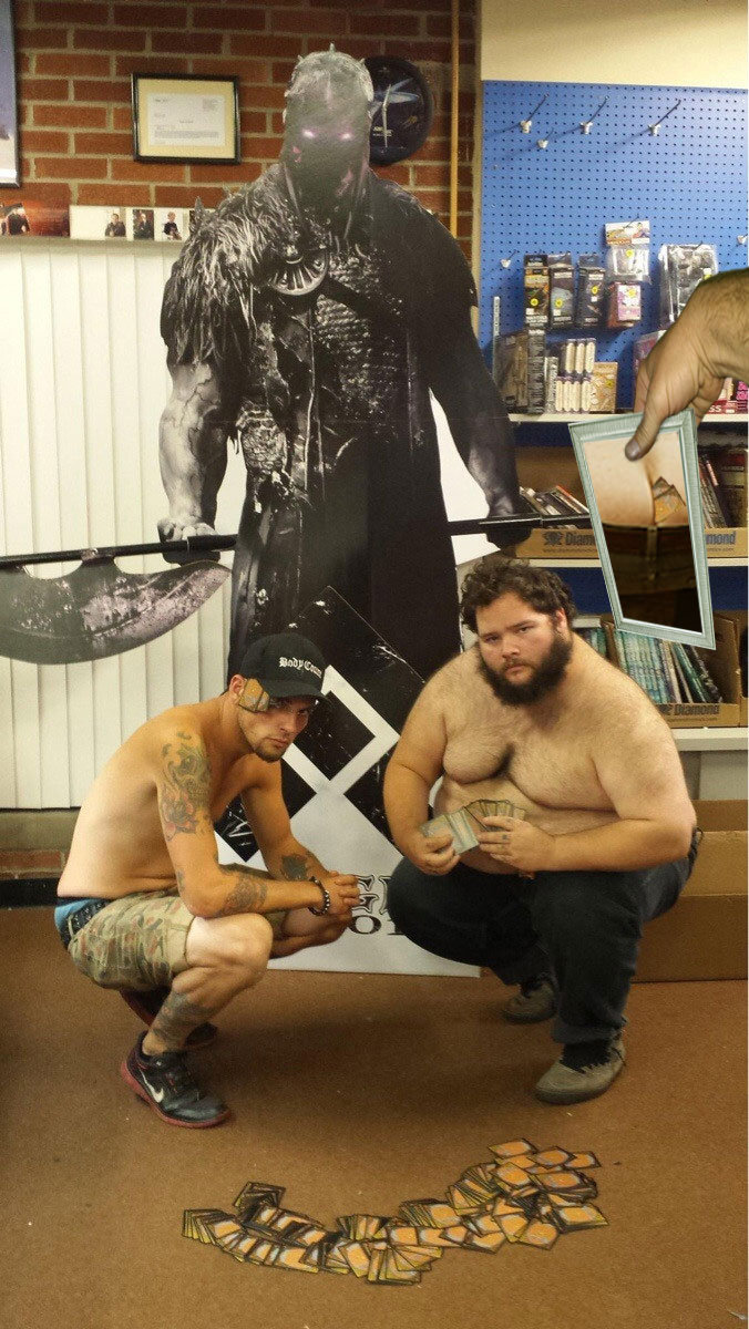 Our God Has Returned. Found on Reddit, thought you guys would enjoy.. didn't this guy get kicked out of magic the gathering tournaments because of the coin slot pictures?