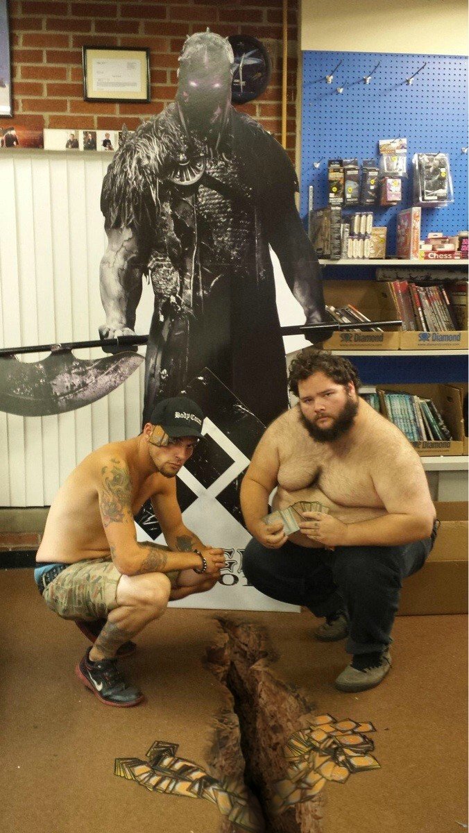 Our God Has Returned. Found on Reddit, thought you guys would enjoy.. didn't this guy get kicked out of magic the gathering tournaments because of the coin slot pictures?