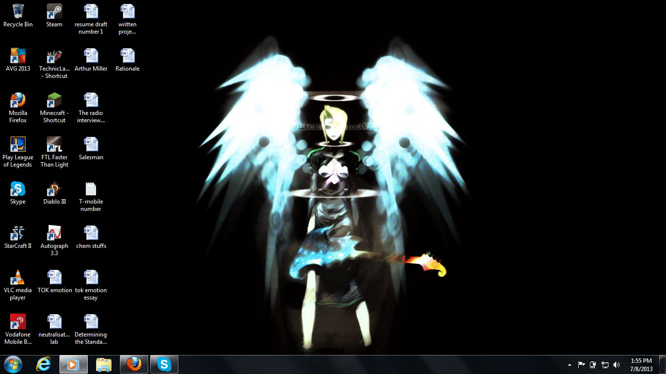 screencap your desktop screencap your desktop. just screencap your desktop background and post it, no moving or deleting files I got mine off wallbase.cc, I recommend it, good stuff.