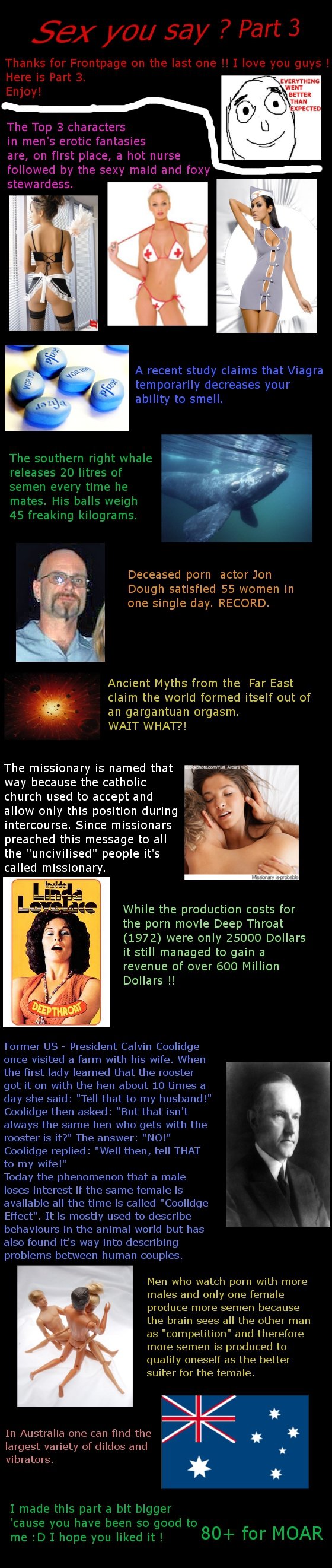 Sex you say? (Part 3) Sex you say? (Part 3). Part 9: /funny_pictures/2572338/Sex+you+say+Part+9/ Part 8: /funny_pictures/2570219/Sex+you+say+Part+8/ Part 7: /funny_pictures/2566623/S
