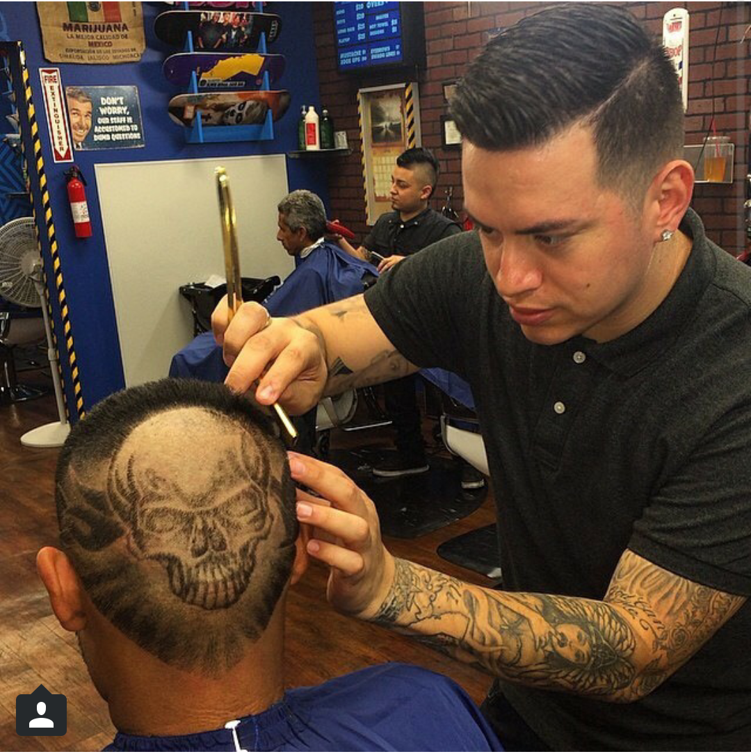 Skills. Probably a Re-Toast.. Now it's art That barber guy got insane skills though