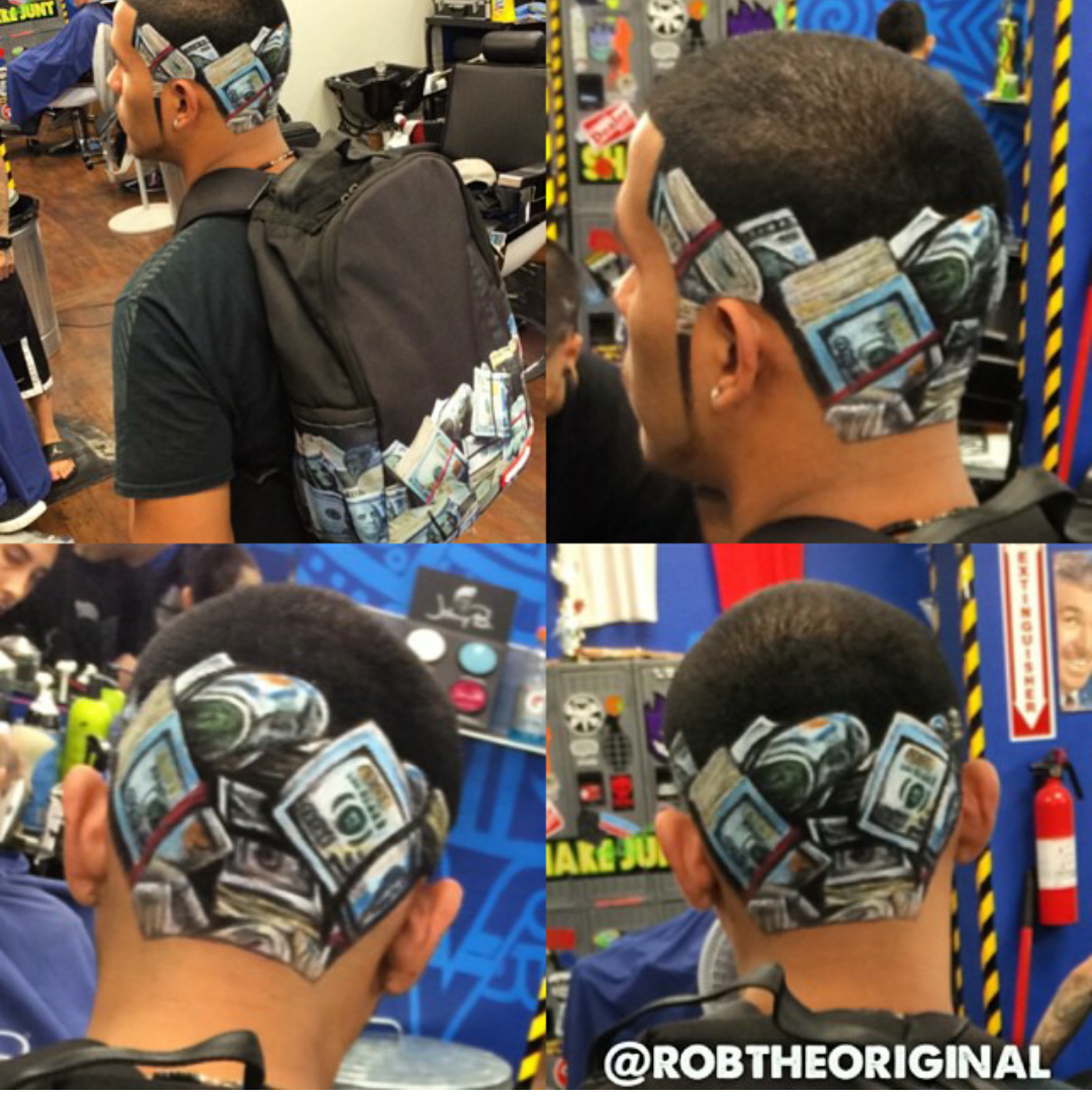 Skills. Probably a Re-Toast.. Now it's art That barber guy got insane skills though