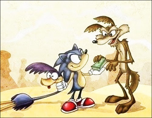 Sonic+and+wile+e+coyote+agreement+doubt+this+is+a_e55555_3127913.jpg