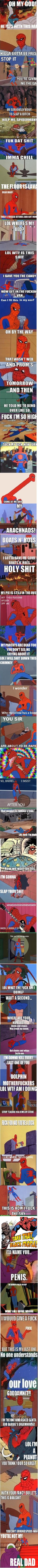 Spiderman comp you say? Spiderman comp you say?. i put this comp together with inspiration from Xeansen and i ded this to them because if not for their collab i would not have done thi