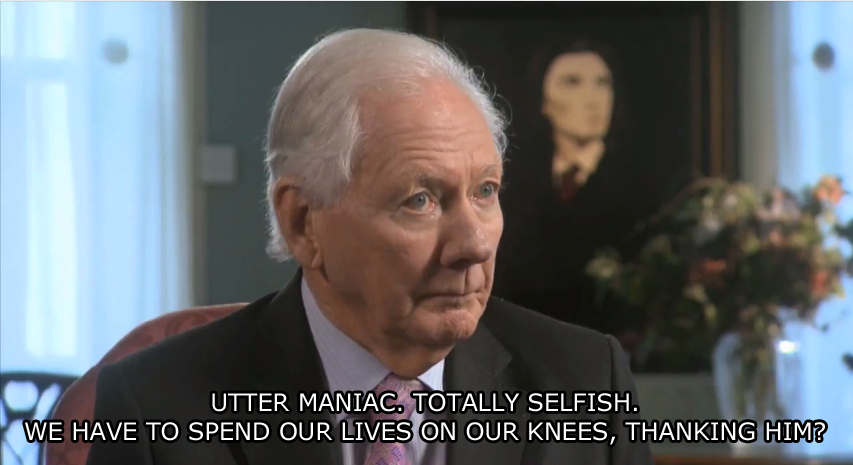 Stephen Fry ladies and gentlemen. . APPOSE WHAT OSCAR BE_ |: REVED IN v, fl),,! , HE DIED, IN OE YO’ UFE (idfc'. I'm a Christian, and I now know the reasoning behind Atheism. And all I have to say is..........Jesus.....
