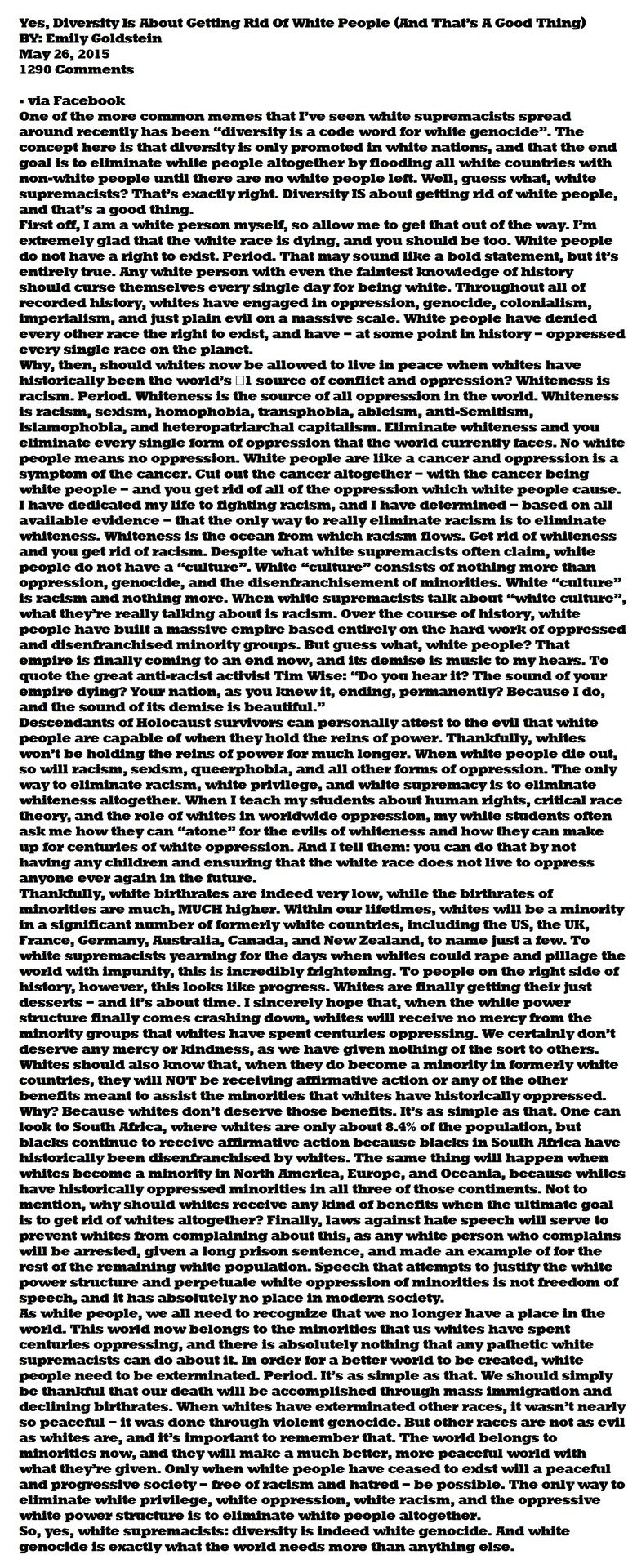 Straight from the jews mouth.. I (and others here) have touched on this subject before, /Too+late/funny-pictures/5511798/ but I think it is good that you hear i