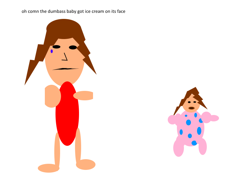 stupid fuck. oc for someone. My mum is such a bitch. She fumes me to lay on an table as she ta Ices off my diaper and cleans the pump out, bark