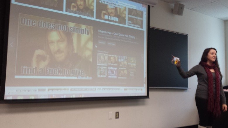 We learned about memes today.. Apparently there's rhetoric in memes. Who would've thunk?!.