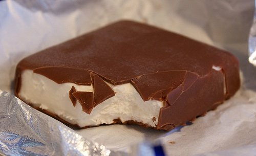 What would you do for a Klondike Bar?. I'd climb a huge pole... ...I'd run a mile... ...I'd dance the night away... ...And I'd skip rope until my knees go weak 