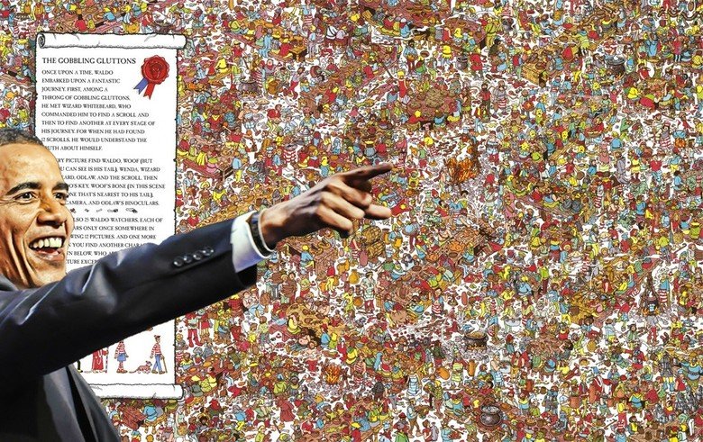 Where's Osama wasn't nearly as easy.. .