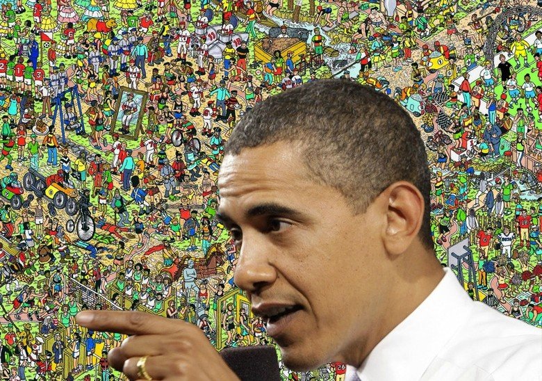 Where's Osama wasn't nearly as easy.. .