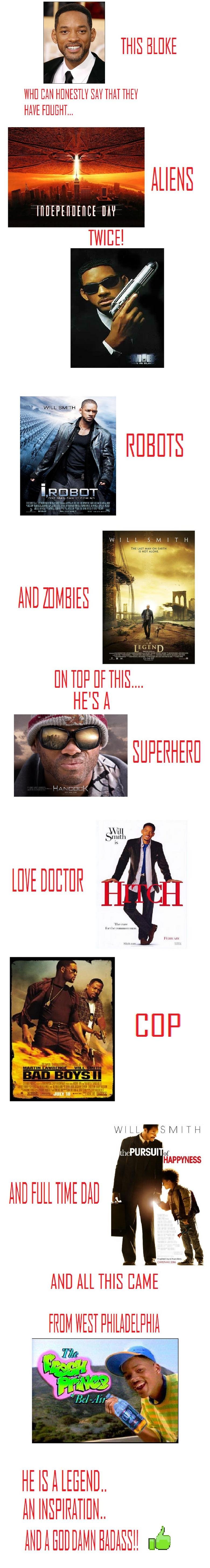 Will Smith...(he's not dead) ;) Will Smith...(he's not dead) ;). A tribute to a legend <br /> sorry about the whole zombies mix up...most people say they're vampires, so sorry peeps <