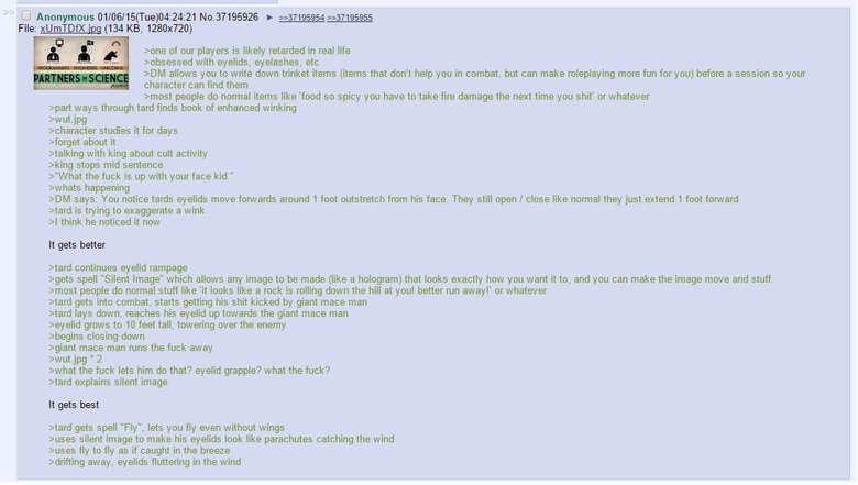 Will this content ever end?. Nope. It continues in the comments Not sure why this one is a gif. Will upload a fix in the comments. 3'” I Anonymous IO/ league)?)