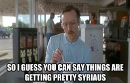 World Politics World Politics. This isn't OC. I found it on Facebook and figured some people might enjoy it. For the past two years, Syria has been embroiled in a civil war in